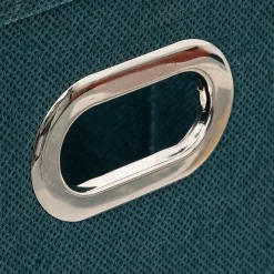 5five Panier tissu 15x31 cm, Bleu pétrole