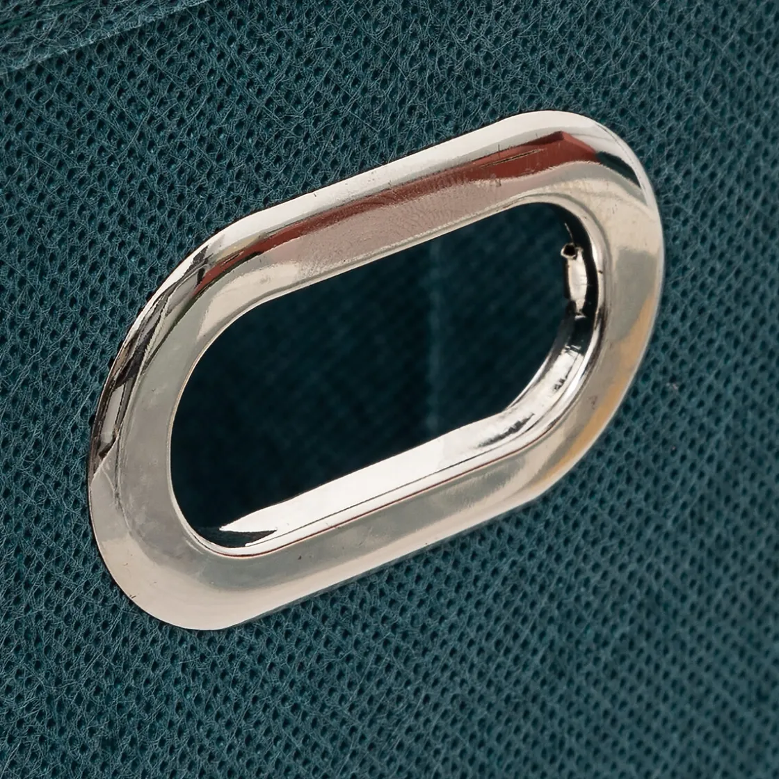 5five Panier tissu 15x31 cm, Bleu pétrole