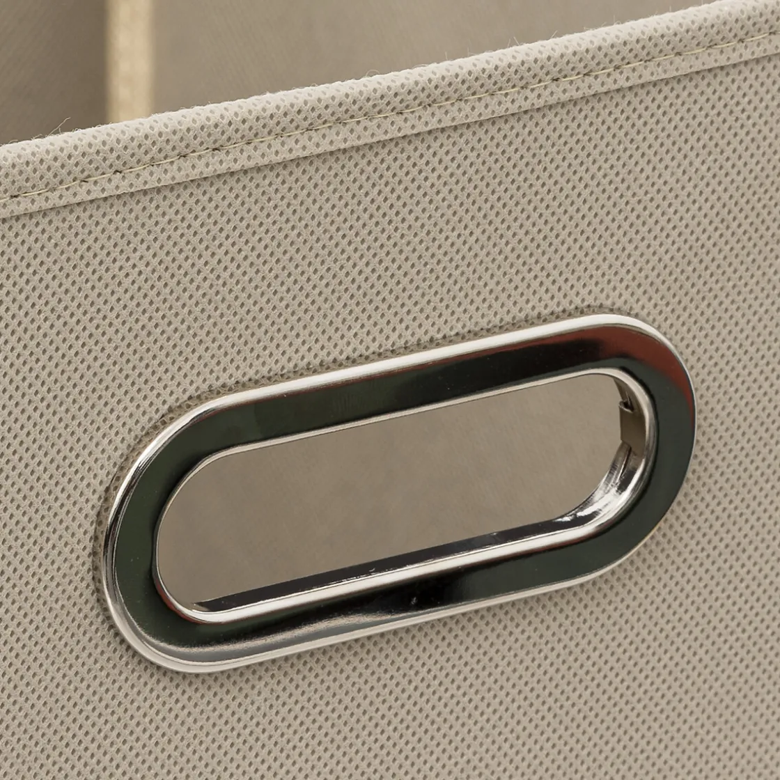 5five Panier tissu 31x31 cm, Lin