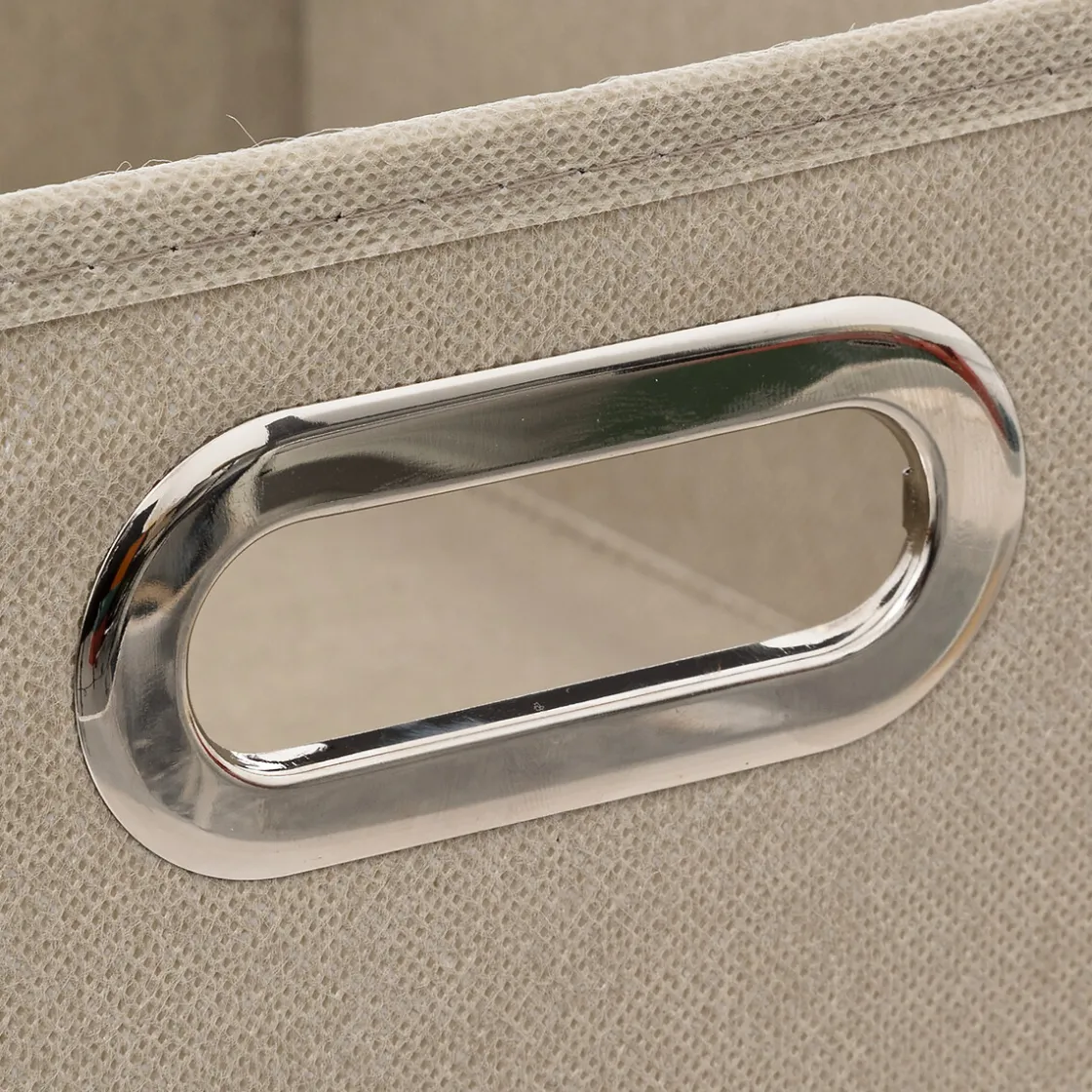 5five Panier tissu 31x15 cm, Lin