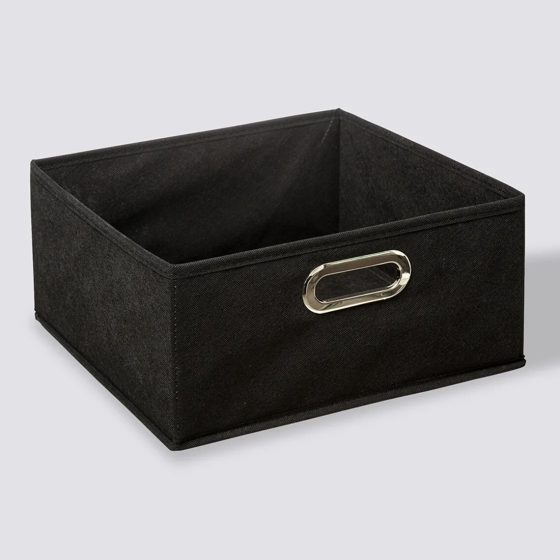 5five Panier tissu 31x15 cm, Noir