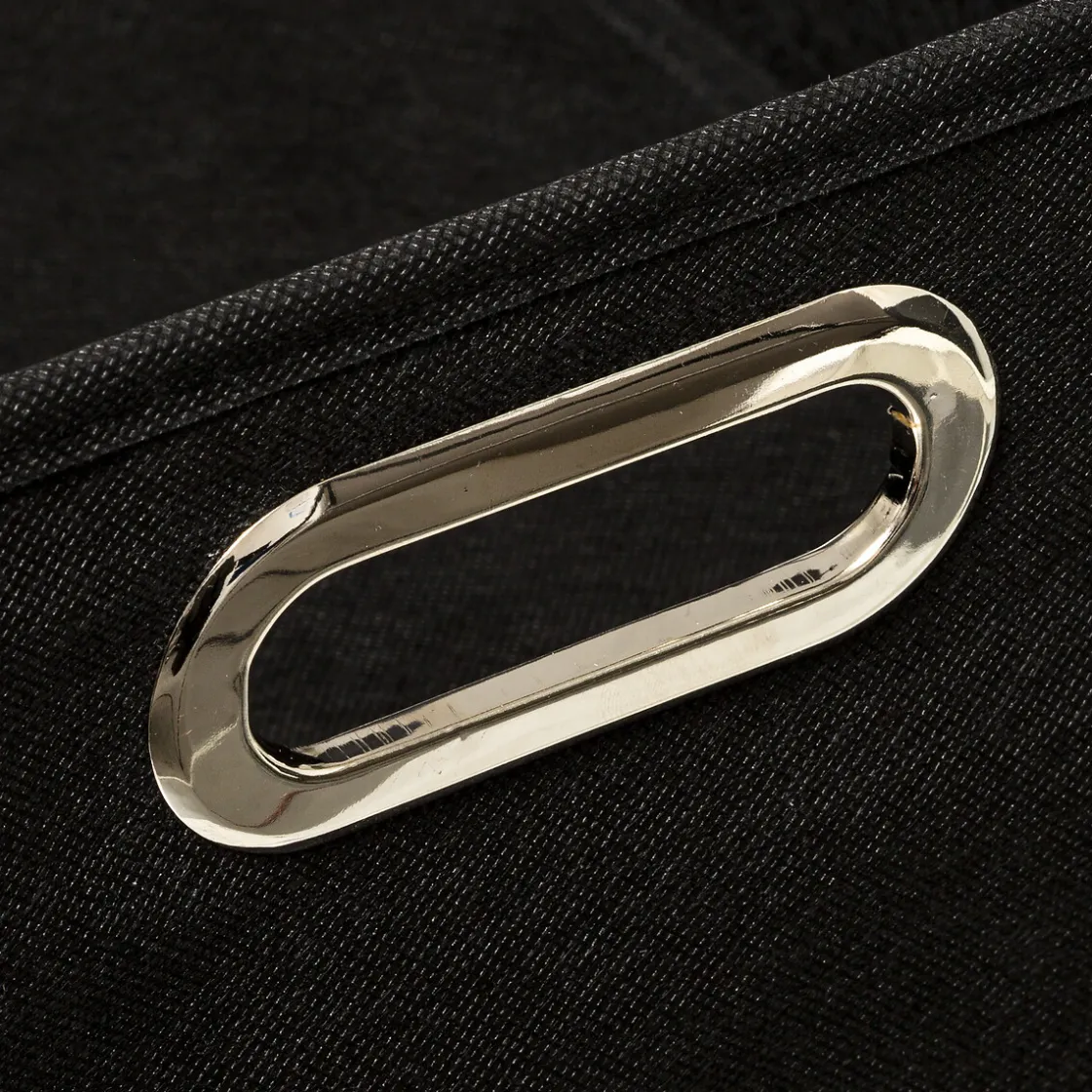 5five Panier tissu 31x15 cm, Noir