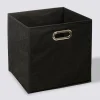 5five Panier tissu 31x31 cm, Noir