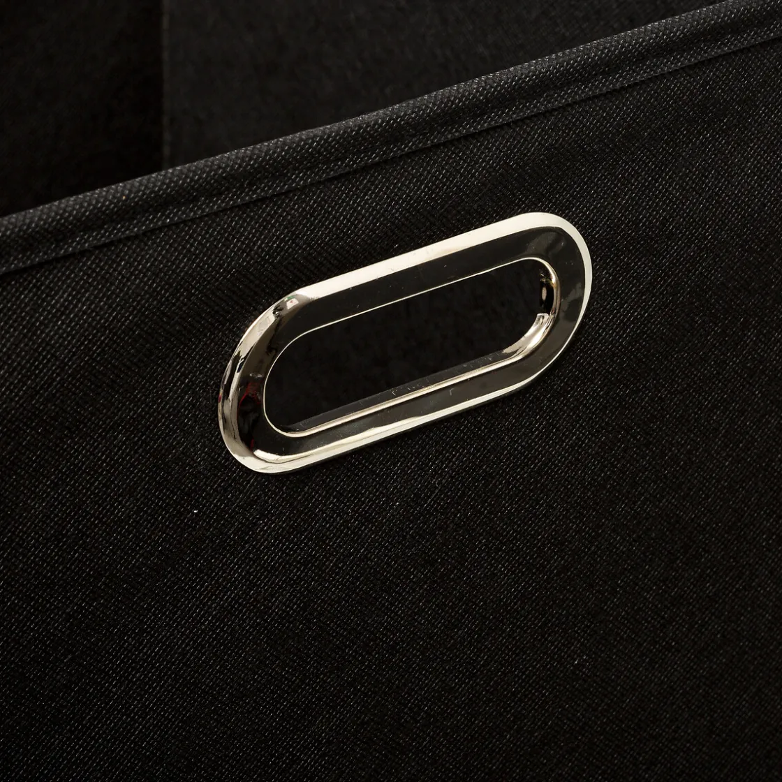 5five Panier tissu 31x31 cm, Noir