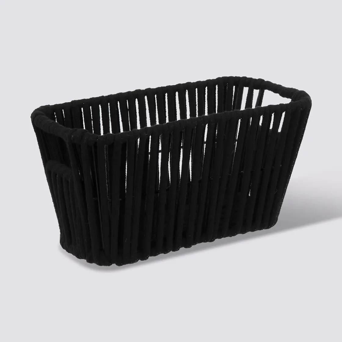 5five Panier tissu 15x31 cm, Noir
