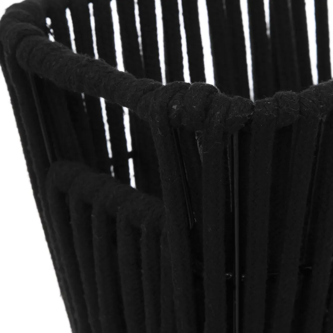 5five Panier tissu 15x31 cm, Noir