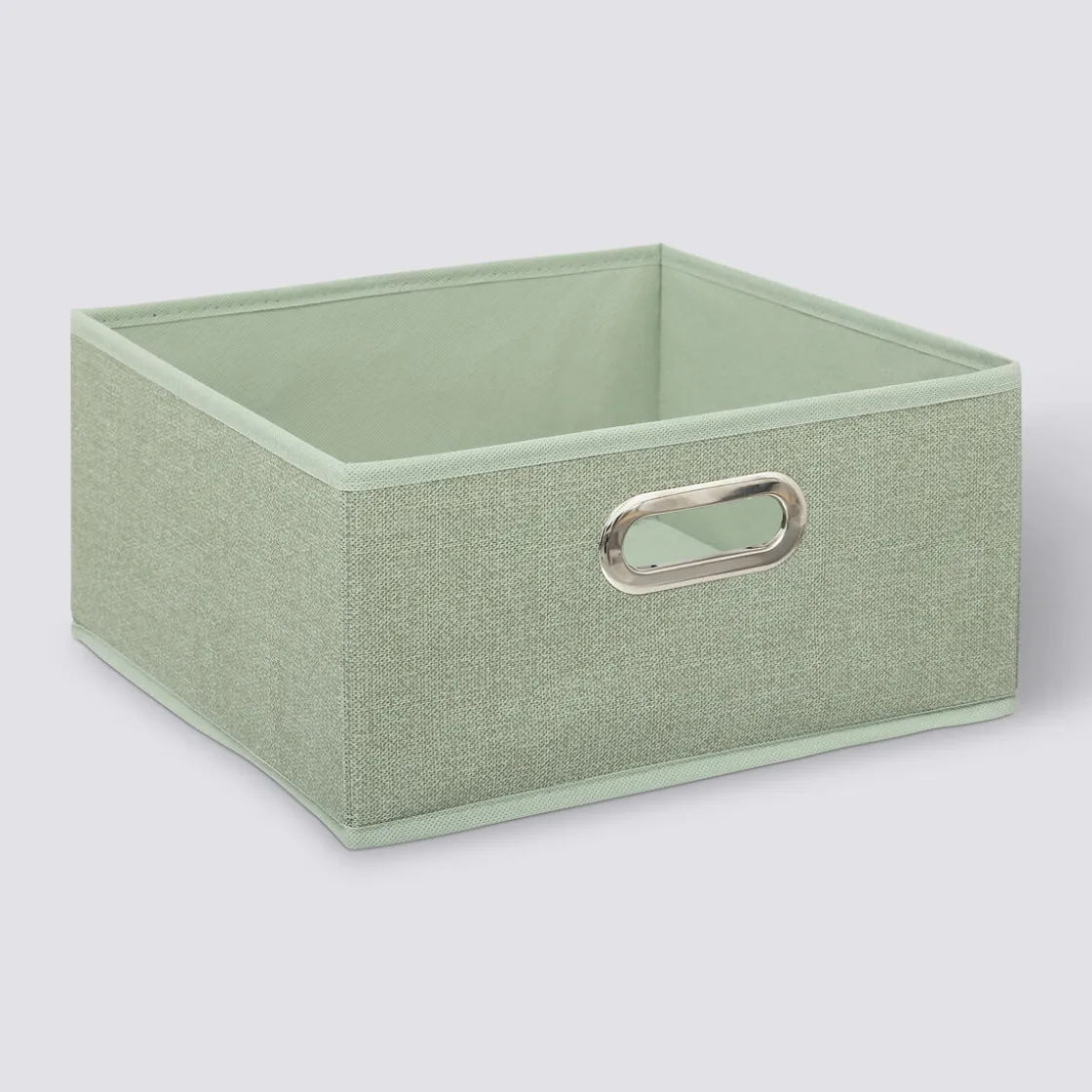 5five Panier tissu 31x15 cm, Vert clair