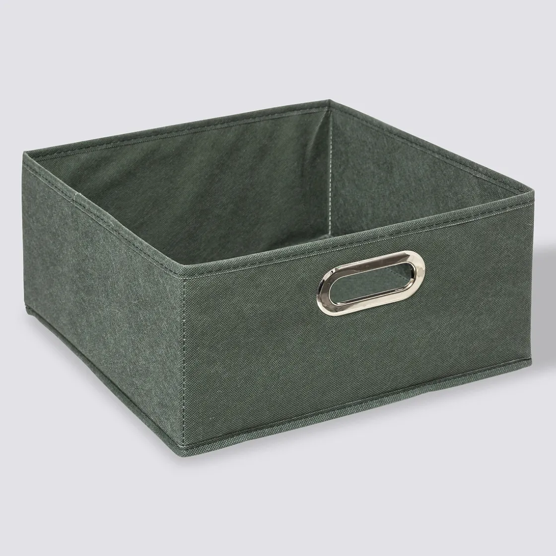 5five Panier tissu 31x15 cm, Vert Kaki