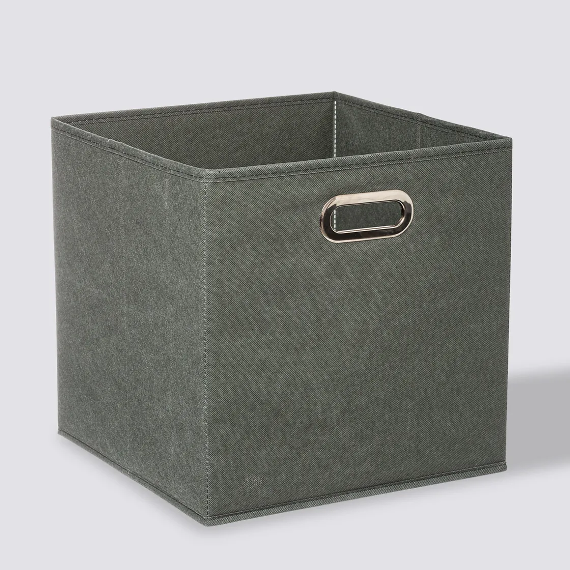 5five Panier tissu 31x31 cm, Vert Kaki