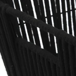 5five Panier tissu 31x15cm, Noir