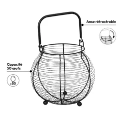 5five Panier 艙ufs x55 métal, 23 cm