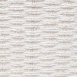 5five Panier vannerie 31x31cm, Blanc