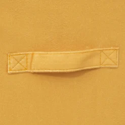 5five Panier velours 31x31 cm, Jaune