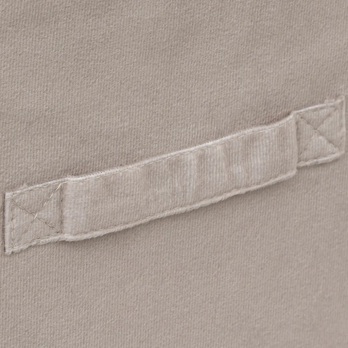 5five Panier velours 31x31 cm, Lin