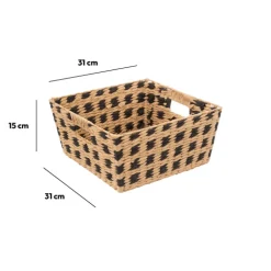 5five Panier 31x15 cm, Noir