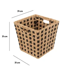 5five Panier 31x31 cm, Noir