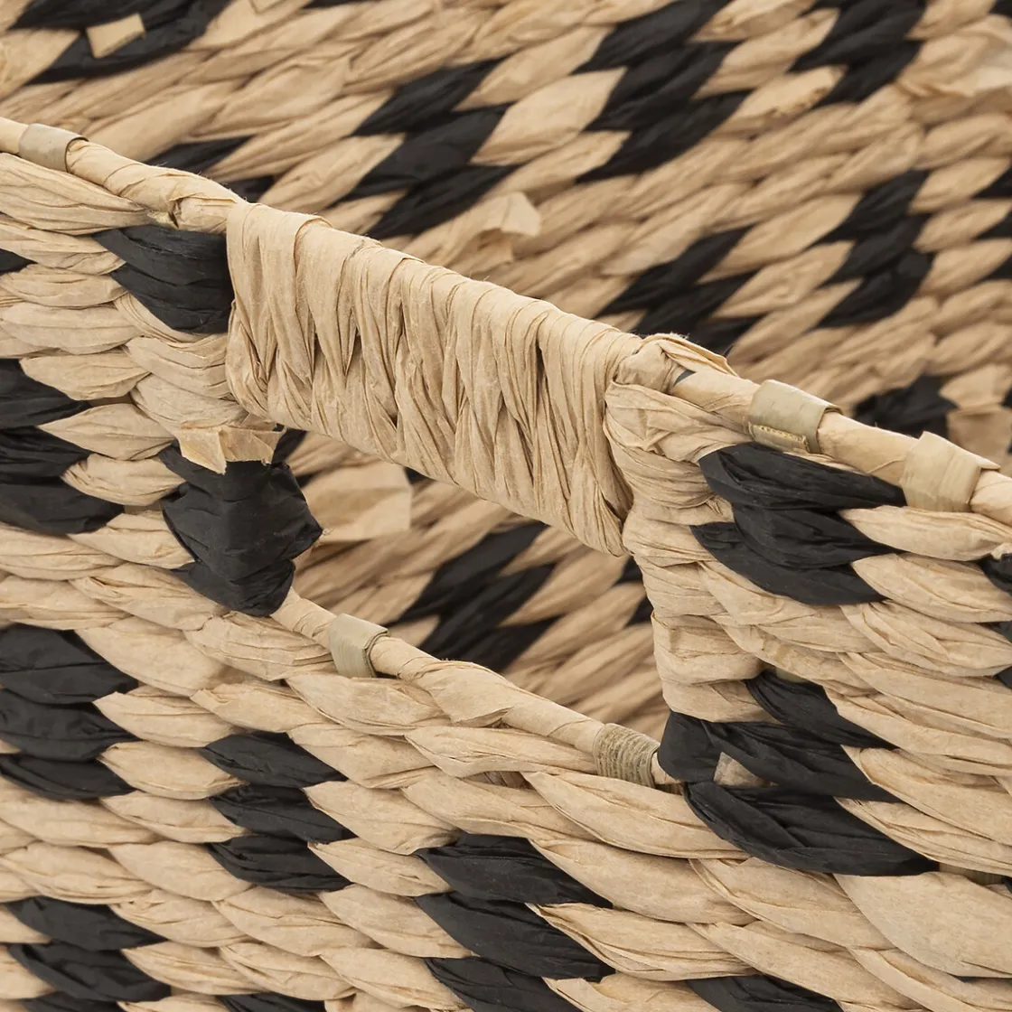 5five Panier 55x35 cm, Noir