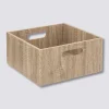 5five Panier 31x15cm, Effet chêne naturel