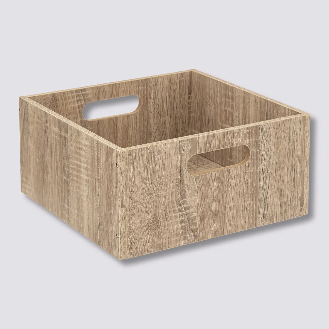 5five Panier 31x15cm, Effet chêne naturel