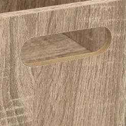 5five Panier 31x15cm, Effet chêne naturel