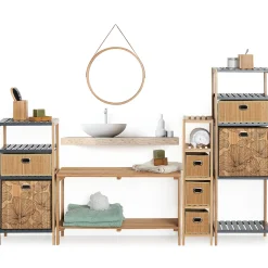 5five Panier 31x31cm, Latte bambou