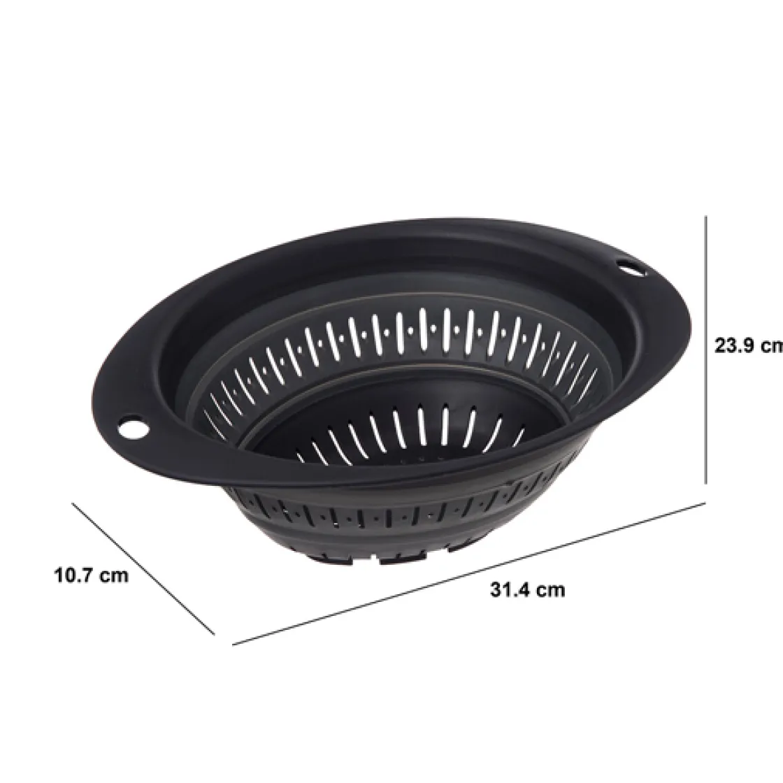 5five Passoire rétractable 31,42 cm, Rouge