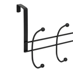 5five Patère 4 têtes acier, Noir