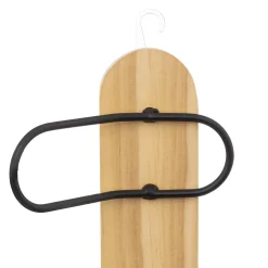 5five Patère 6 têtes bois/métal