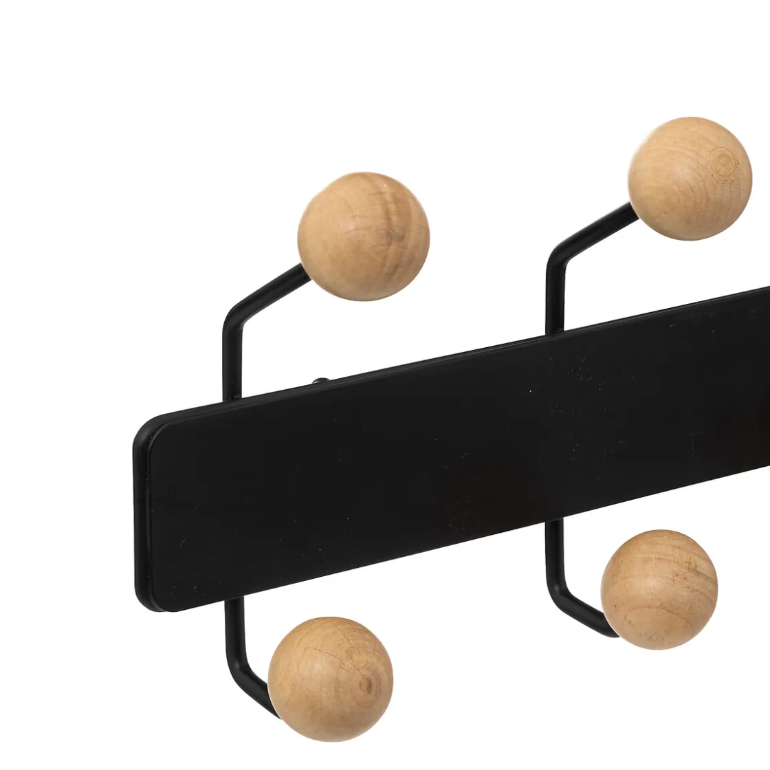 5five Patère 10 têtes bois/métal