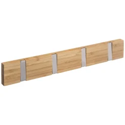 5five Patère 4 têtes pliantes bambou