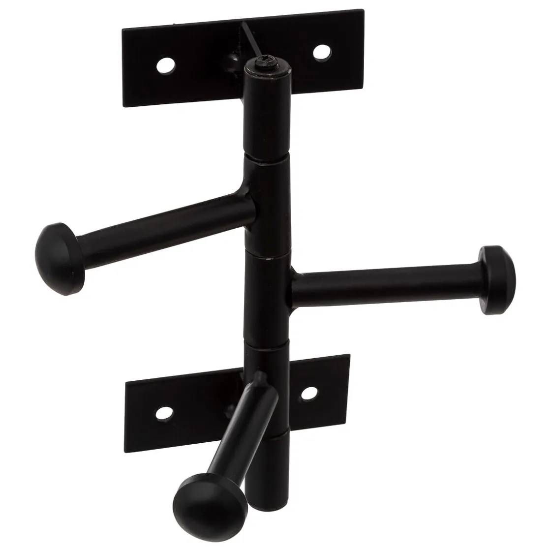 5five Patère 3 têtes rotatives métal, Noir