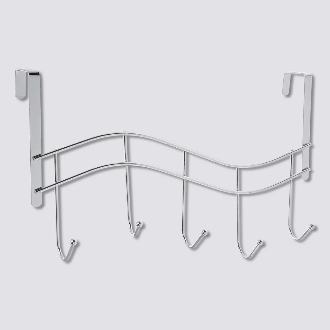 5five Patère 5 têtes vague métal