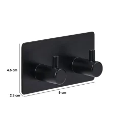 5five Patère adhésive 2 têtes