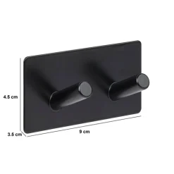 5five Patère adhésive 2 têtes