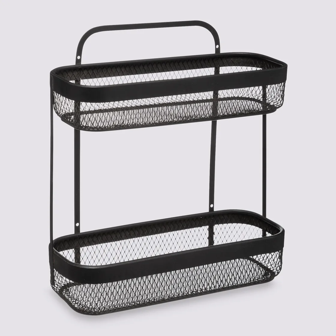5five Petite étagère 2 niveaux métal, Noir