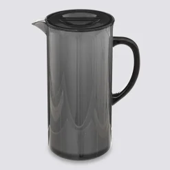 5five Pichet avec couvercle 1,95L, Gris charbon