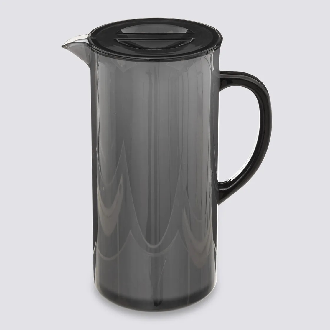 5five Pichet avec couvercle 1,95L, Gris charbon