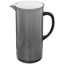 5five Pichet avec couvercle 1,95L, Gris charbon