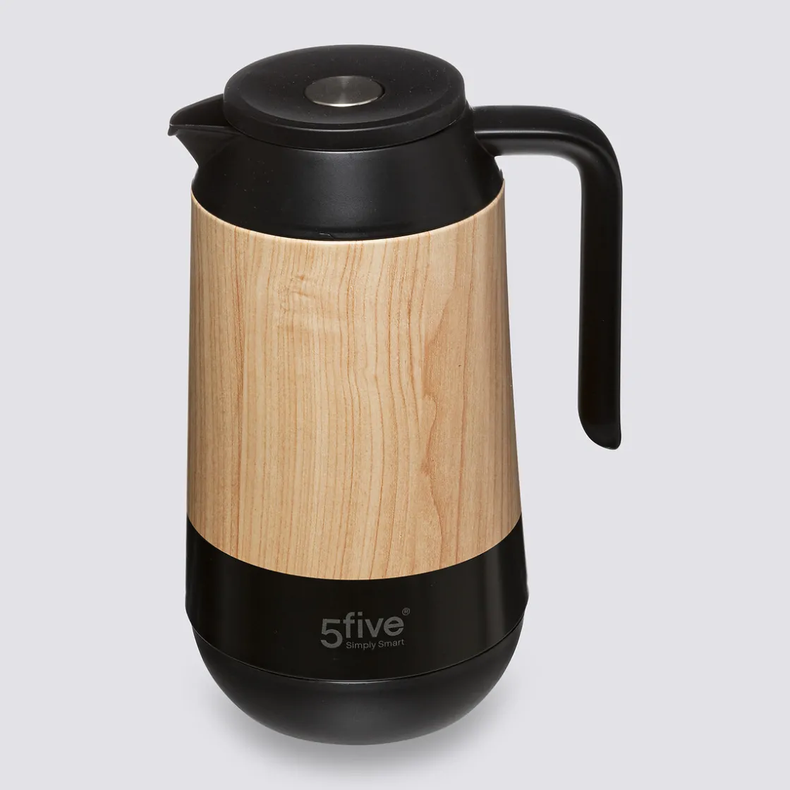 5five Pichet isotherme 1L, Effet bois naturel