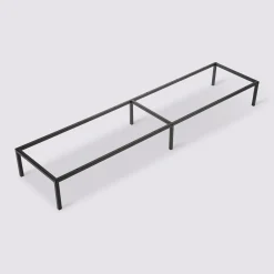 5five Pieds étagère métal 134x29cm, Noir
