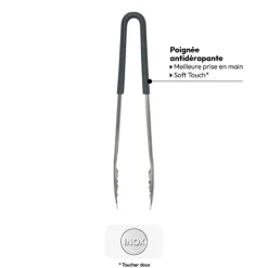 5five Pince à toast, Inox