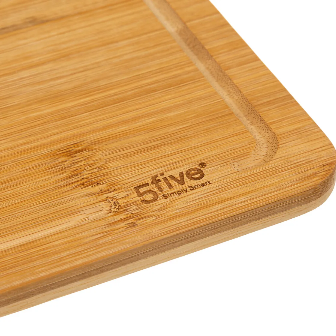 5five Planche à découper et couteaux, Bambou