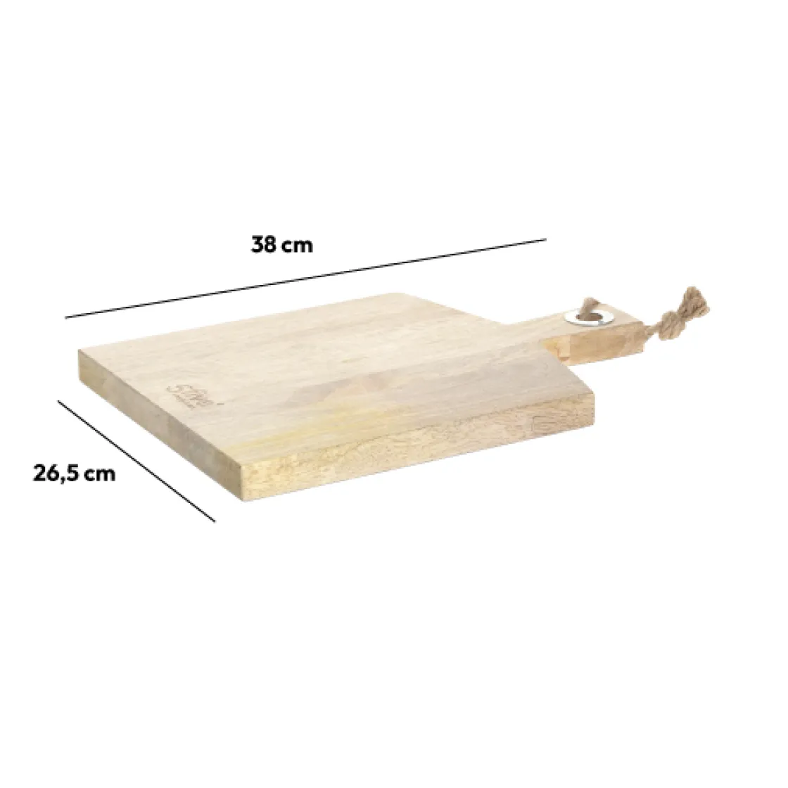 5five Planche à découper manguier 38x26 cm