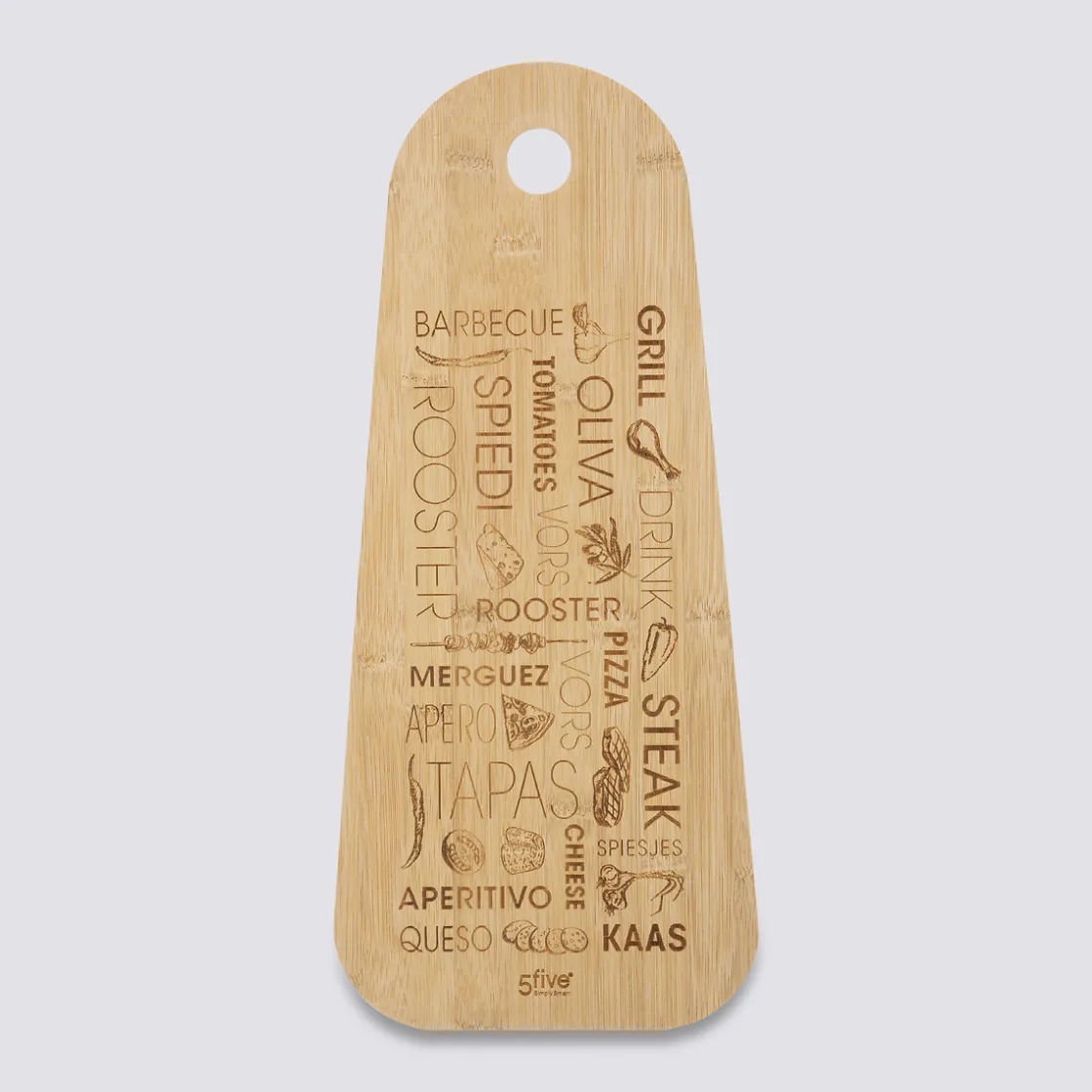 5five Planche à découper tapas 45 cm