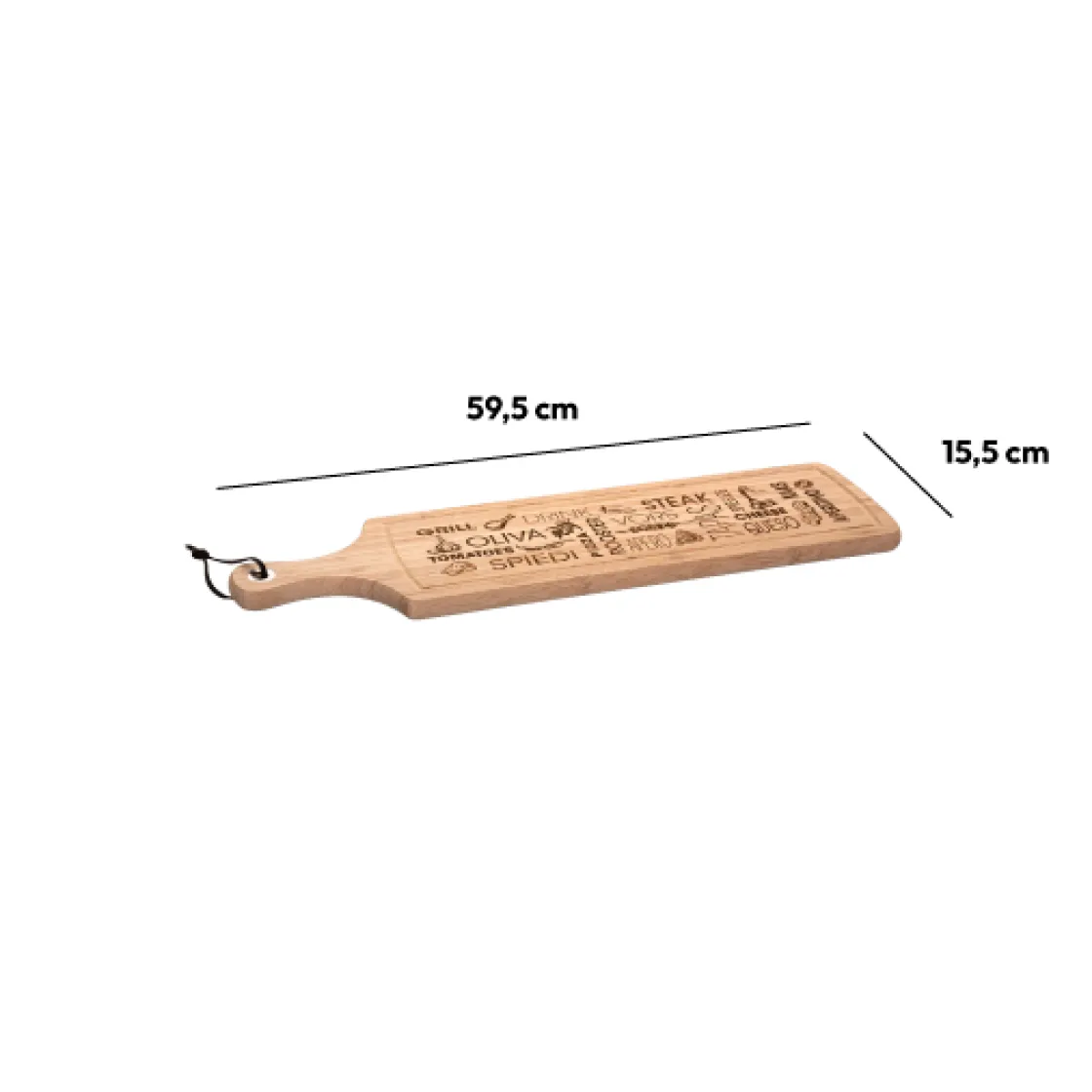 5five Planche à découper 59x15 cm