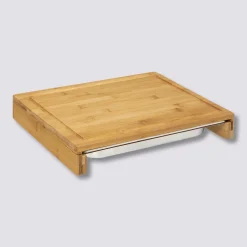 5five Planche à découper 35x28 cm, bac inox