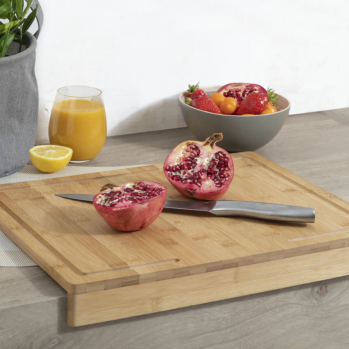 5five Planche à découper 35x24 cm, rebord