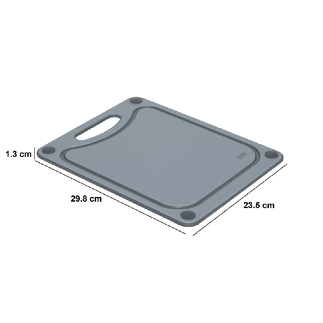 5five Planche à découper 29,8x23,5cm, Plastique