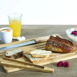 5five Planche à pain avec couteau/pince