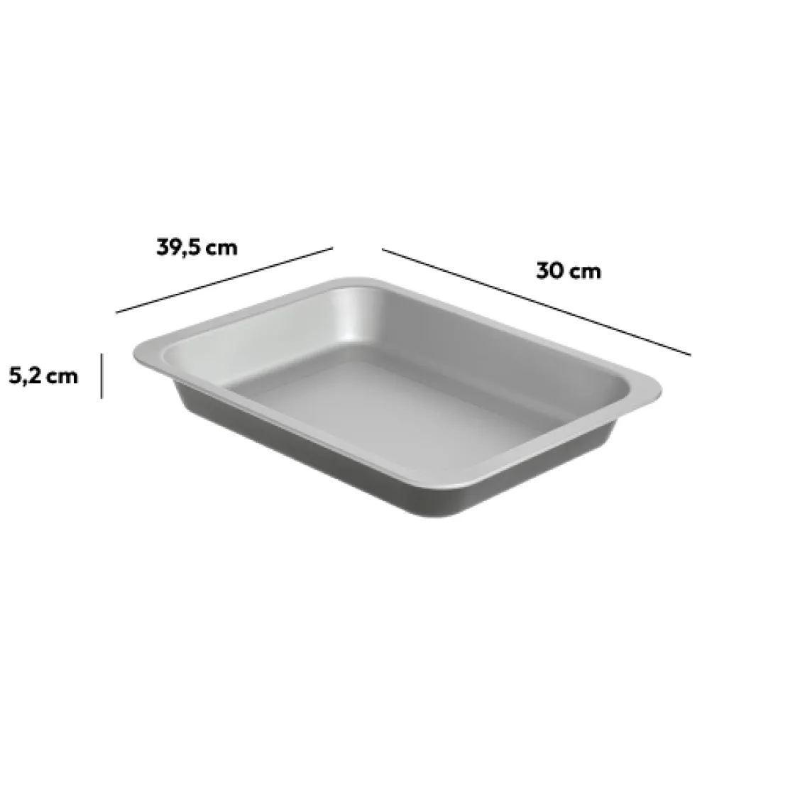 5five Plaque à four métal 30x40cm